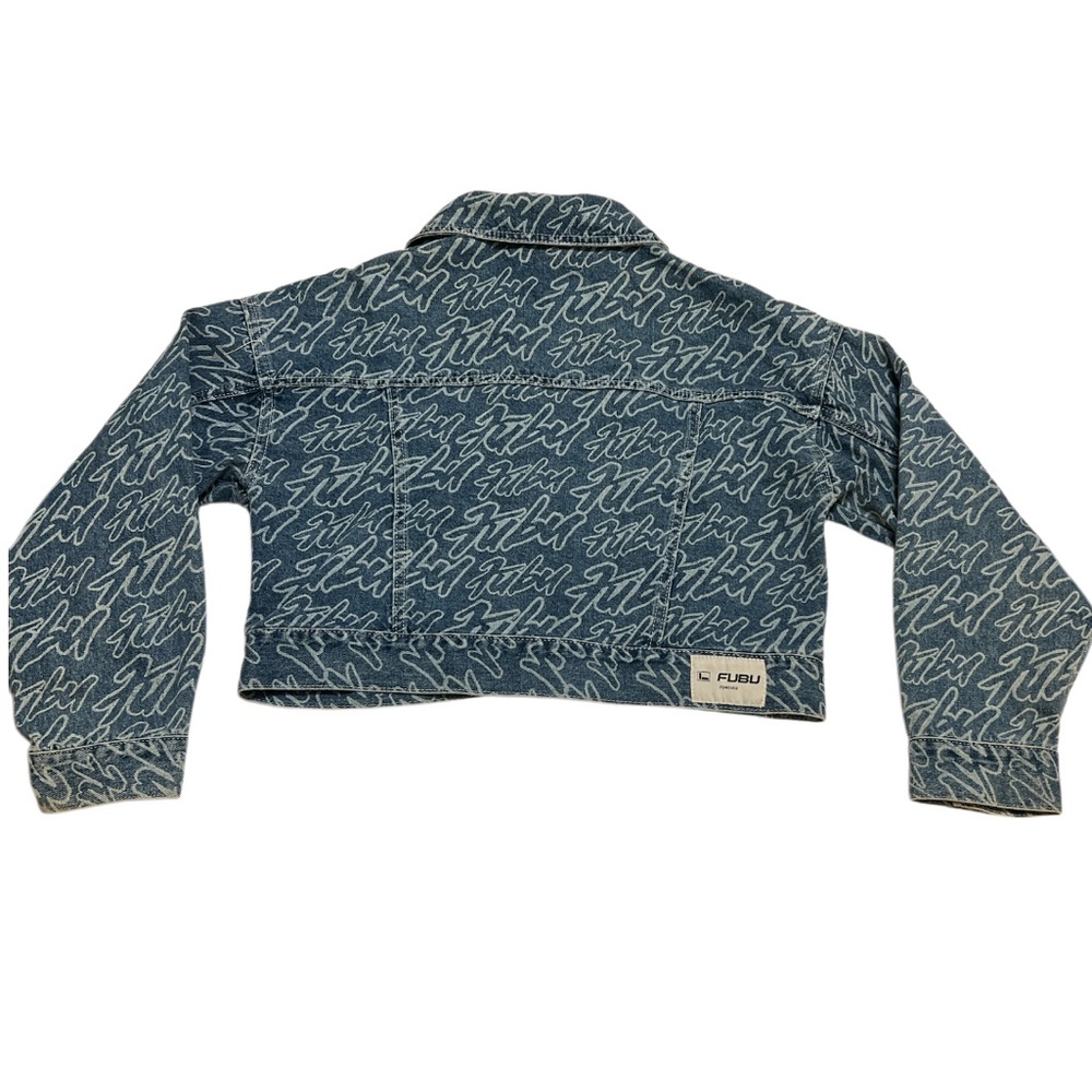 Forever 21 x Fubu Cropped Denim Jacket - Picture 7 of 8